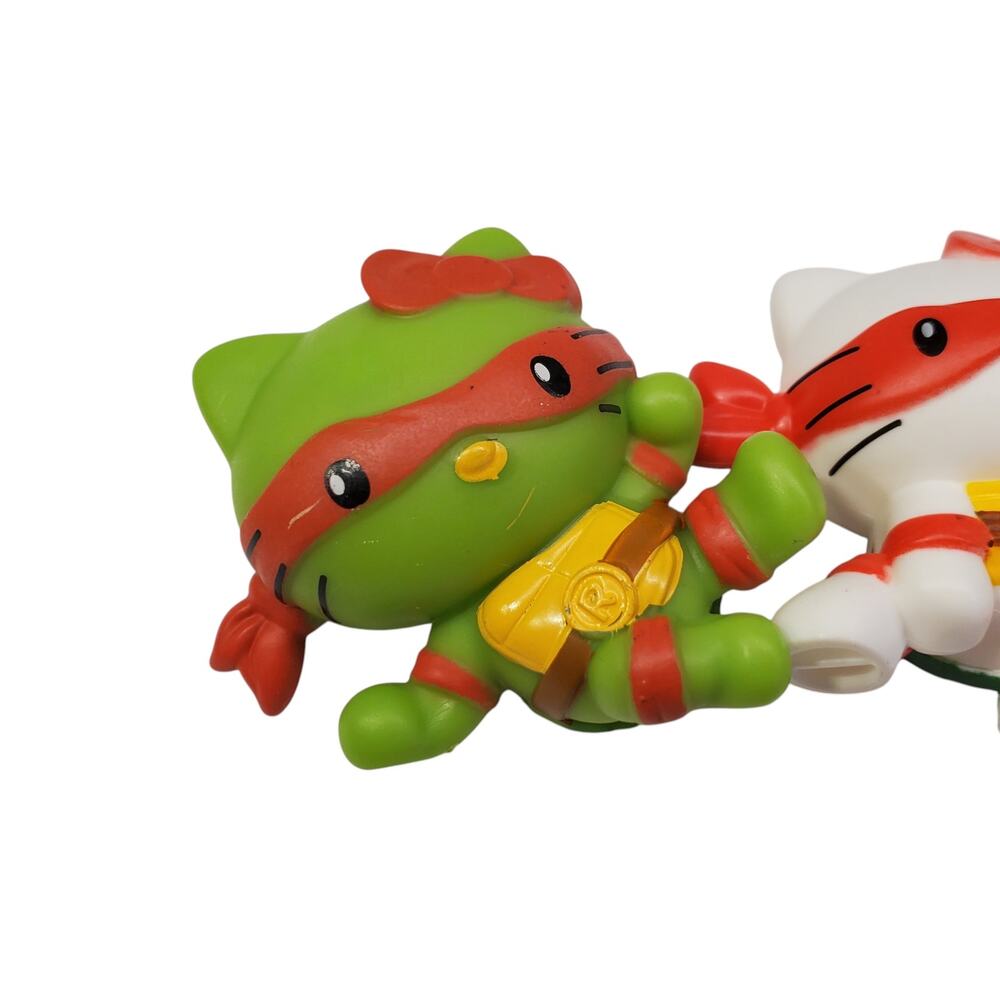 Hello Kitty Teenage Mutant Ninja Turtles McDonalds Happy Meal Toys - Picture 2 of 10